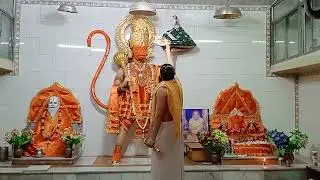 संकट मोचन हनुमान जी की आरती 🌺 हनुमान मंदिर जय हो 🙏🚩🙏 जयश्री राम 🙏👍🌹🥰🌺 🚩🙏 जयश्री राम 👍❣️🪔 जय हो 🙏🚩🙏🥰