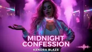 Kendra Blaze - MIDNIGHT CONFESSION | 80s-Inspired Electropop [Official Audio] Glitch Garden Release