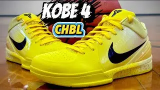 FIRST LOOK!   Kobe 4 CHBL wkb review & on foot!   Straight fire!!