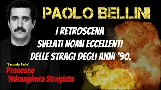 Paolo Bellini: La Verit&agrave; Nascosta sulla &rsquo;Ndrangheta Stragista! Seconda Parte  #storiemafia