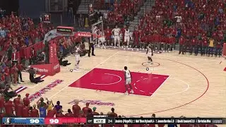 NBA 2K24 Let's go Rockets chant