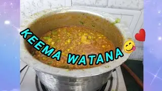 TASTY KEEMA WATANA RECIPE 💕#viralvideo#cooking#recipe 