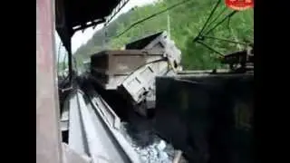 Video side dump car work