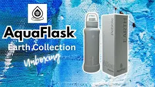 AQUAFLASK EARTH COLLECTION (Pebble) Unboxing | Maganda Ba?