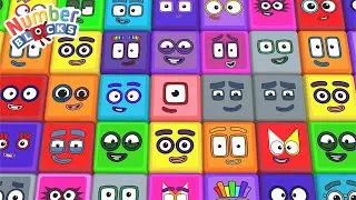 Let's Count 1 to 100 with Numberblocks | Super Fun Cubes