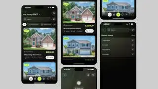 Real Estate Mobile App UI Design | Modern Property Search Experience | Orbix Studio