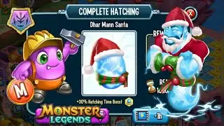 Breeding Dhar Mann Santa using Rares - NEW ERA - Breeding Event (Monster Legends)