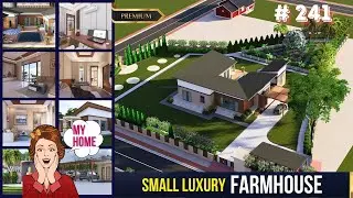 Luxurious Farmhouse Living: 3 Bedroom Design With A Stunning Swimming Pool!