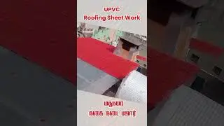 UPVC roofing sheet work MS grill work rolling shutter elevation work hand railing contact 8098385808