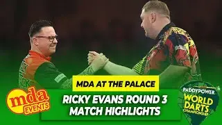 Rapid Ricky Evans 2025 World Darts Championship Round Three Highlights