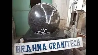 Earth Fountain, Stone Water Globe, World Map Fountain Ball #fountain #globe #gardenfountain #ball