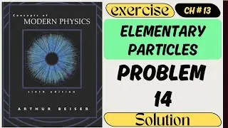 Particle Physics Problem  13.14 | Pion-Proton Collision | Arthur Beiser Concepts of Modern Physics