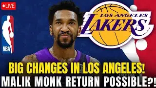 🚨BREAKING NEWS LAKERS TARGET MALIK MONK IN SHOCKING TRADE! LEBRON JAMES REACTS! LAKERS NEWS TODAY!