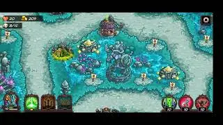 Anurian Plaza(Pink Fishes) | Kingdom Rush Vengeance Mobile Gameplay | Veteran Difficulty