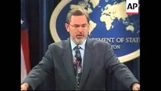 US State Department briefing