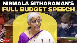 UNION BUDGET 2026 LIVE | Nirmala Sitharaman's Full Budget Speech From Parliament | Budget Recap