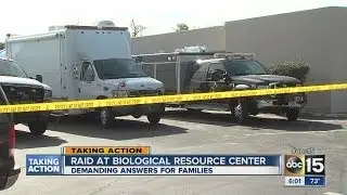 Raid at Valley biological resource center
