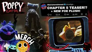 NEW Hidden Chapter 5 Teaser!? + Mystery Star Walkie Talkie, Poe Plush & MORE! [Poppy Playtime News]