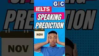 Прогнозы на ноябрьский IELTS Speaking 2025 | Части 1, 2 и 3 | Реальные темы экзамена #ieltswithgi...