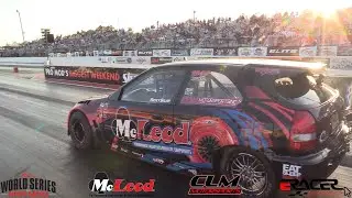 Ricky Silva - McLeod Racing Civic 8.01 @ 186mph takes on World Series of Pro Mod XFWD Invitational