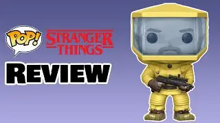 Funko POP! Stranger Things Hopper (in Biohazard) | Vinyl Figure Review