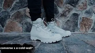 converse x a-cold-wall* chuck taylor: sizing is weird | minimal hypebeast