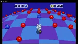 Akiko's Blue Sphere Game - Stage 20 Perfect