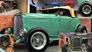 Undercarriage 1932 Ford ALL STEEL V8 Tremec 5 Speed Classic Car Addict