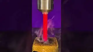 Experiment #asmr #experiment #experiements #satisfying #physics #explorephysics #wood #drill