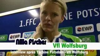 Nilla Fischer (Vfl Wolfsburg & Su&egrave;de) interview&eacute;e par Christian Estevez le 9.12.2015.