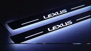 Led door sills Lexus LX 3 gen