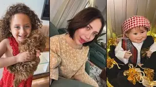 دكتوره خلود اقوى هدية قرقيعان رمضان حق ليان وليليان وخالد💙