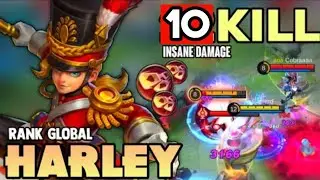 GODLIKE! Harley Best Build 2021  Top Global Harley Gameplay by dsngaming