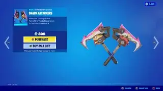 *RARE* Snack Attackers Pickaxe! (Fortnite Battle Royale)