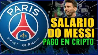 SALARIO DE LIONEL MESSI &Eacute; PAGO POR CRIPTOMOEDAS - FEITO MARCANTE E HISTORICO PARA MERCADO CRIPTO