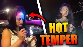 Woman With Warrants for ARSON Gets Pulled Over & Is NOT Happy (Hilarious Bodycam)