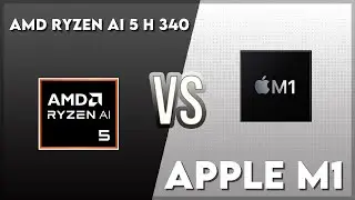AMD Ryzen AI 5 H 340 vs Apple M1 Technical Comparison