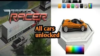 Traffic racer game all cars unlocked