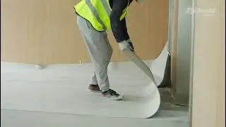 Rikett Brand Resilient Flooring Install process