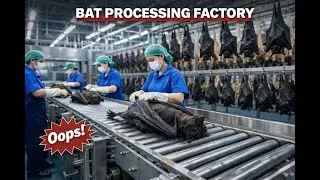 Inside the World's Most Secret Bat Meat Factory | Shocking Industrial Food Process.