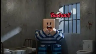 Jail se bach ke bhag gaya🤣|Roblox|Barry's prison escape|
