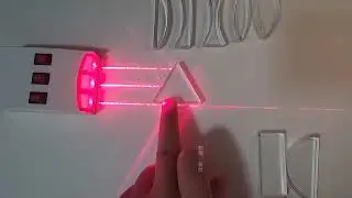 Behaviour of light rays through different lenses, prism and glass slab.