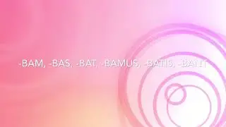 Bam, Bas, Bat
