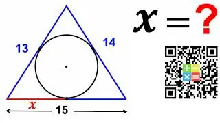 Can you solve for X? | (Segment length) | #math #maths | #geometry