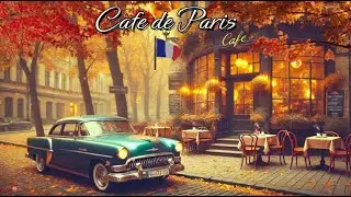 Paris Café in Autumn | Soft Lux French Ambience