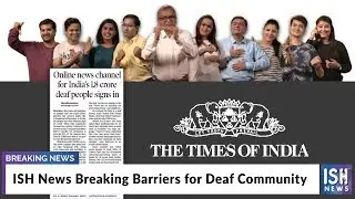 ISH News Features in The Times of India #toi #timesofindia