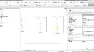 Revit Volume Control Damper - Opposed Blade + Parallel Blades with varying Angle