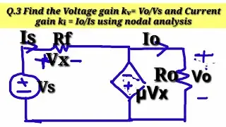2.Network Theory :- Circuit With Dependent (Part-2) Source Solved Problems For GATE (EC/EE/IN) 2021