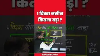 How big is 1 Biswa Bigha land?