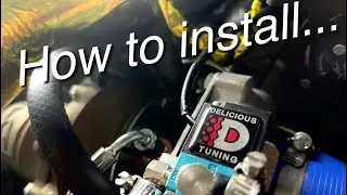 Как установить электронный буст-контроллер Delicious Tuning в BRZ/FRS/GT86